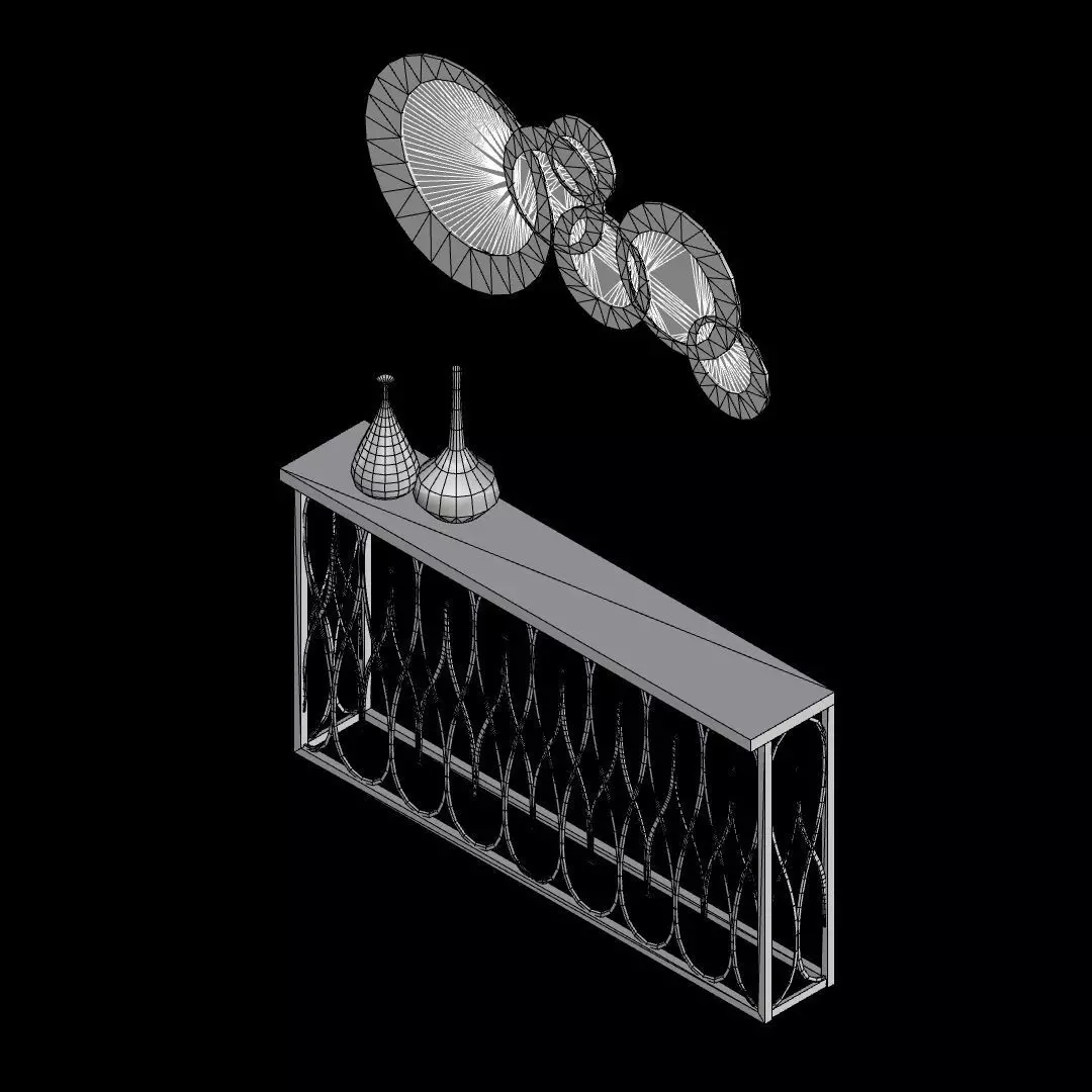Side Table Free low-poly 3D model