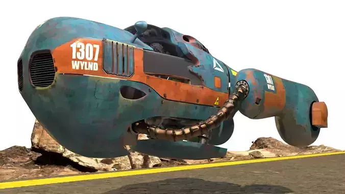 Spaceship Post apocalyptic