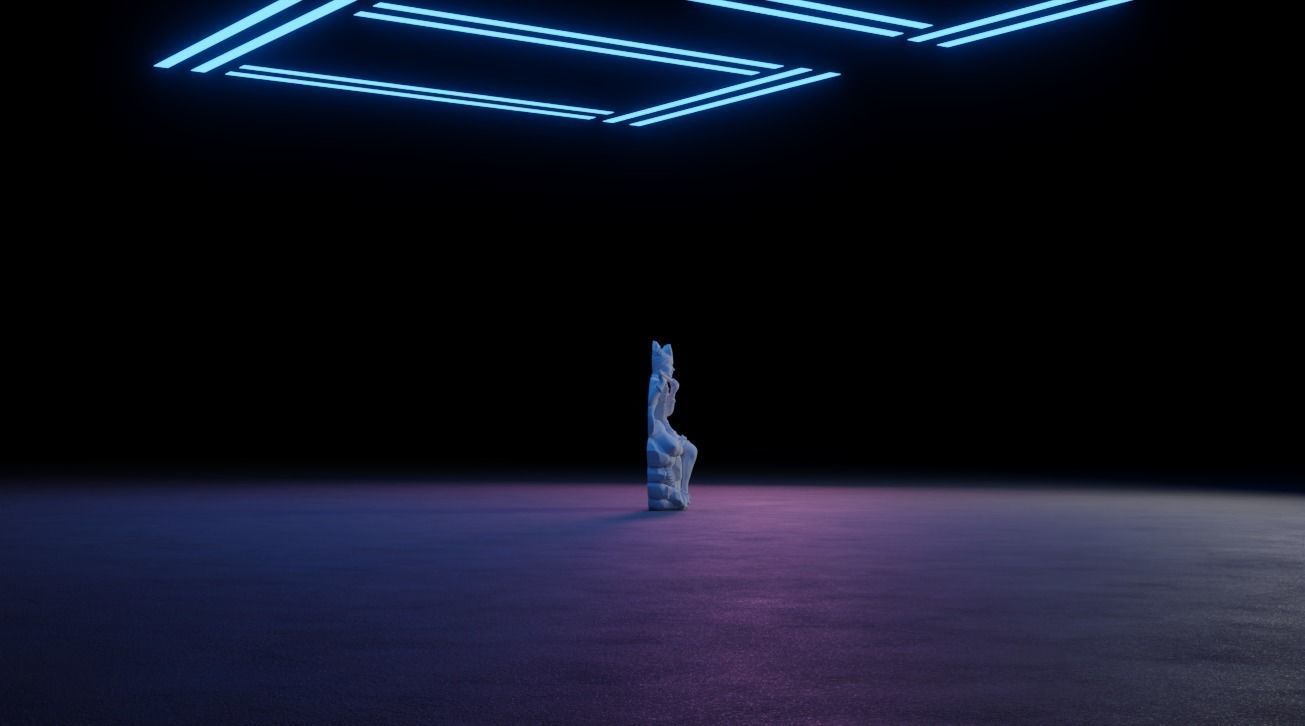 Krishna Idol 3D Printable model 3 3D print model_9