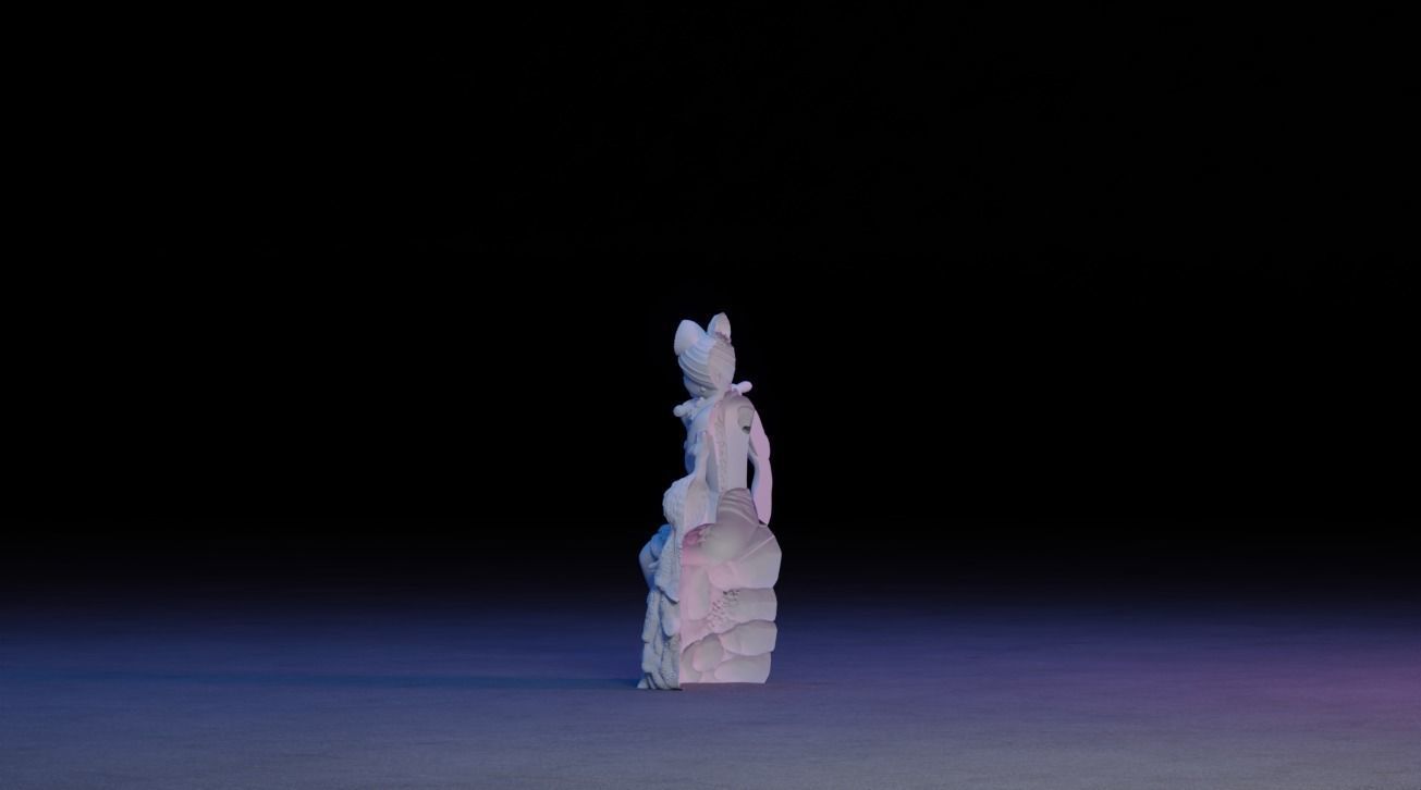 Krishna Idol 3D Printable model 3 3D print model_19