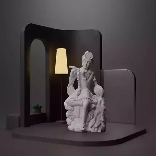 Krishna Idol 3D Printable model 3