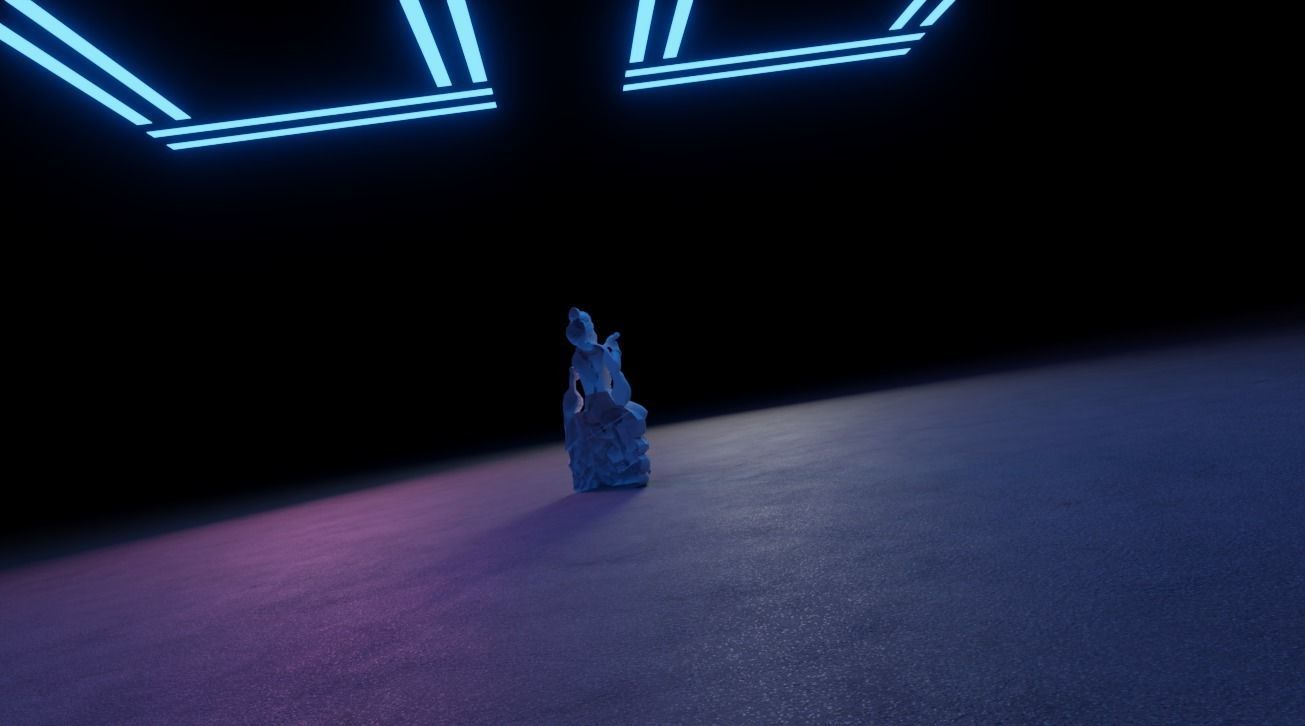 Krishna Idol 3D Printable model 3 3D print model_8