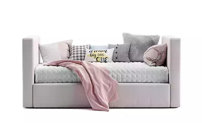 Urban daybed and trundle  3D model