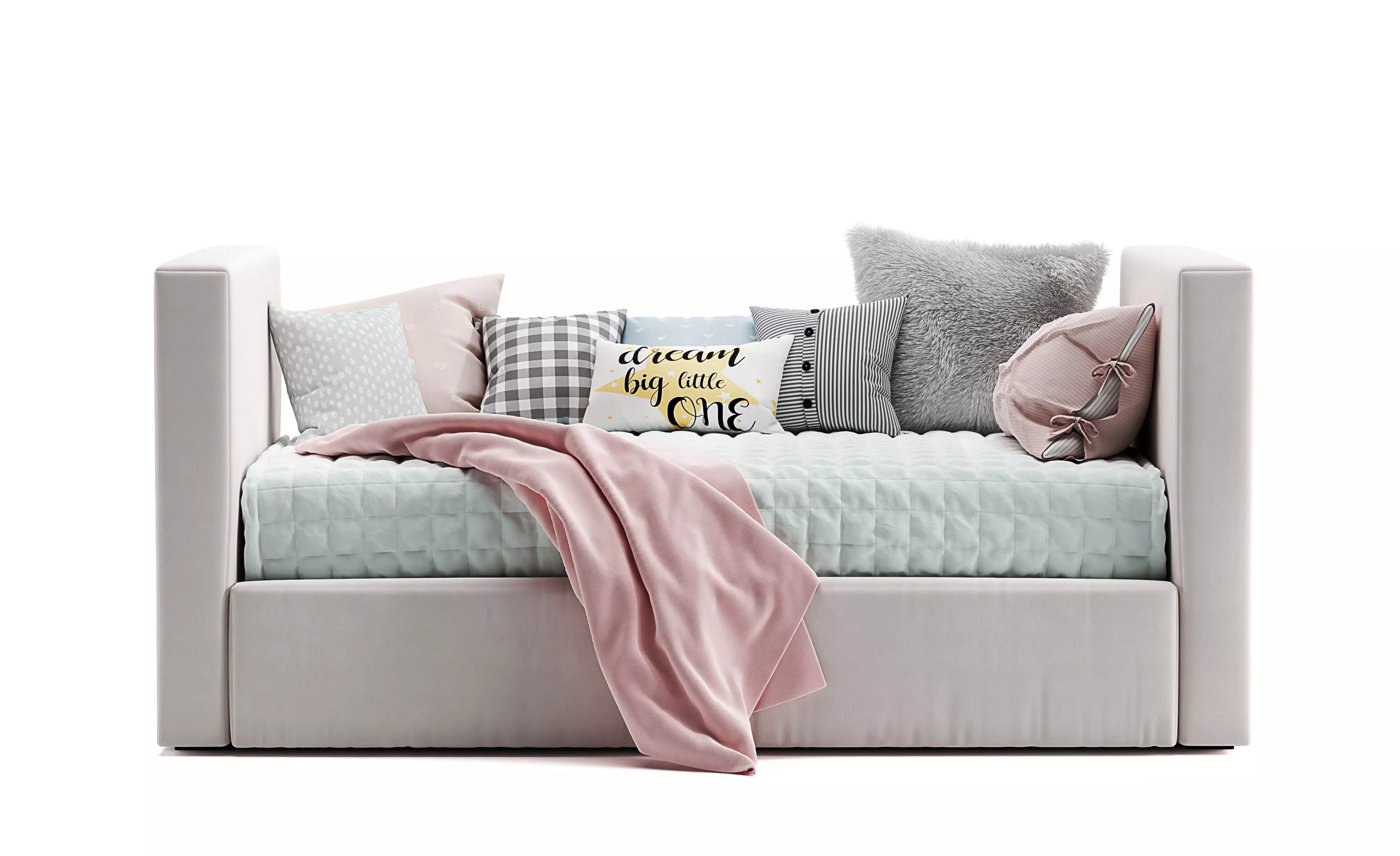 Urban daybed and trundle  3D model_0