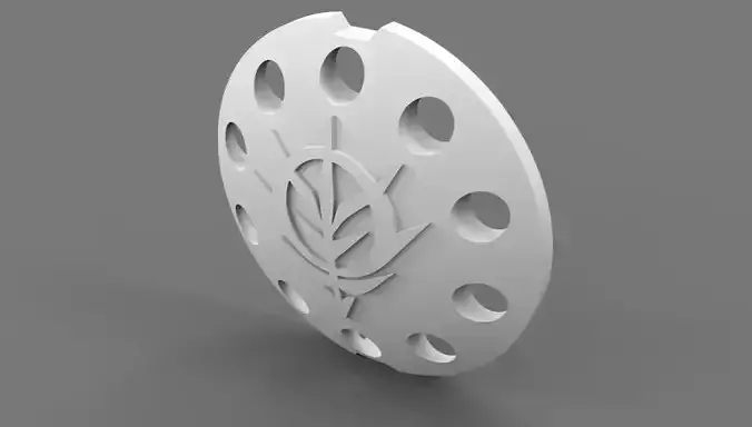 Custom MG 1 100 YMS 15 Gyan shield Centerpiece 3D print model