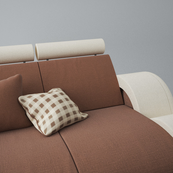 Modern Sofa 2x 3D model_4