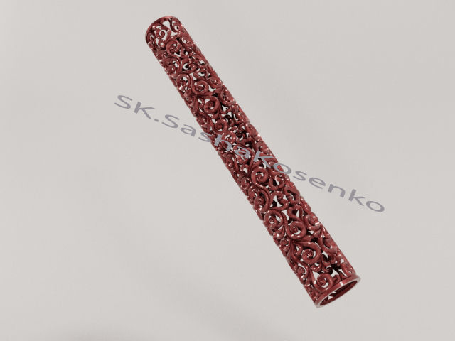 Column 3D model vase 3D model_2