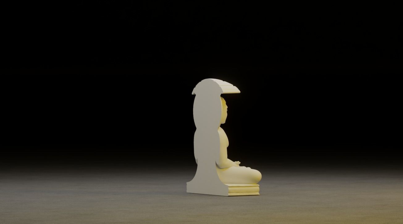 Mahavir Idol 3D Printable model 2 3D print model_6
