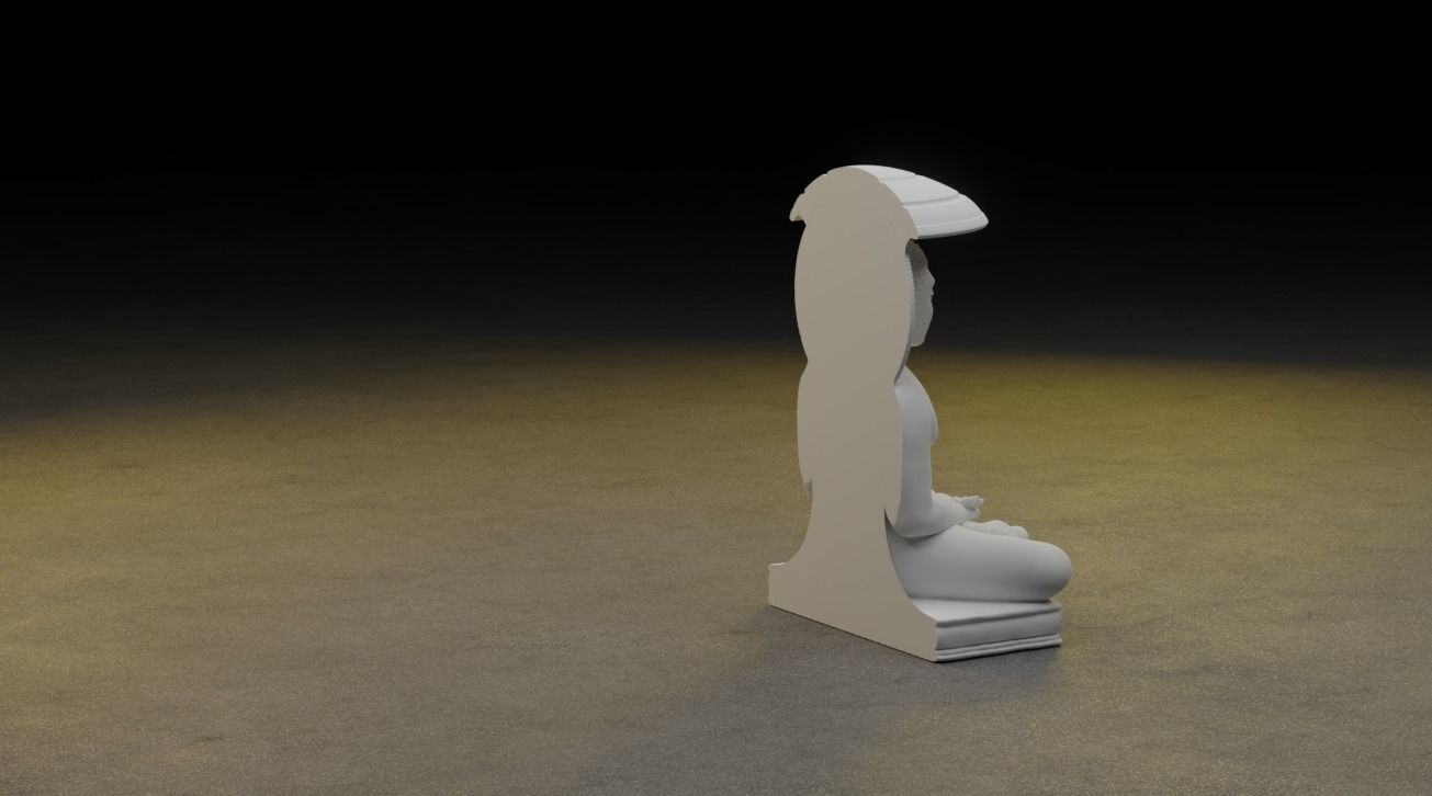 Mahavir Idol 3D Printable model 2 3D print model_14