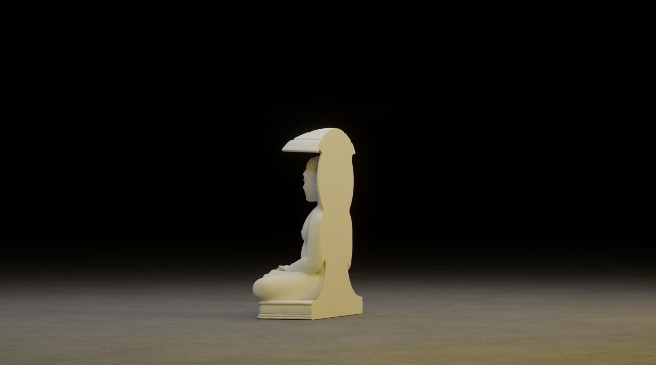 Mahavir Idol 3D Printable model 2 3D print model_7