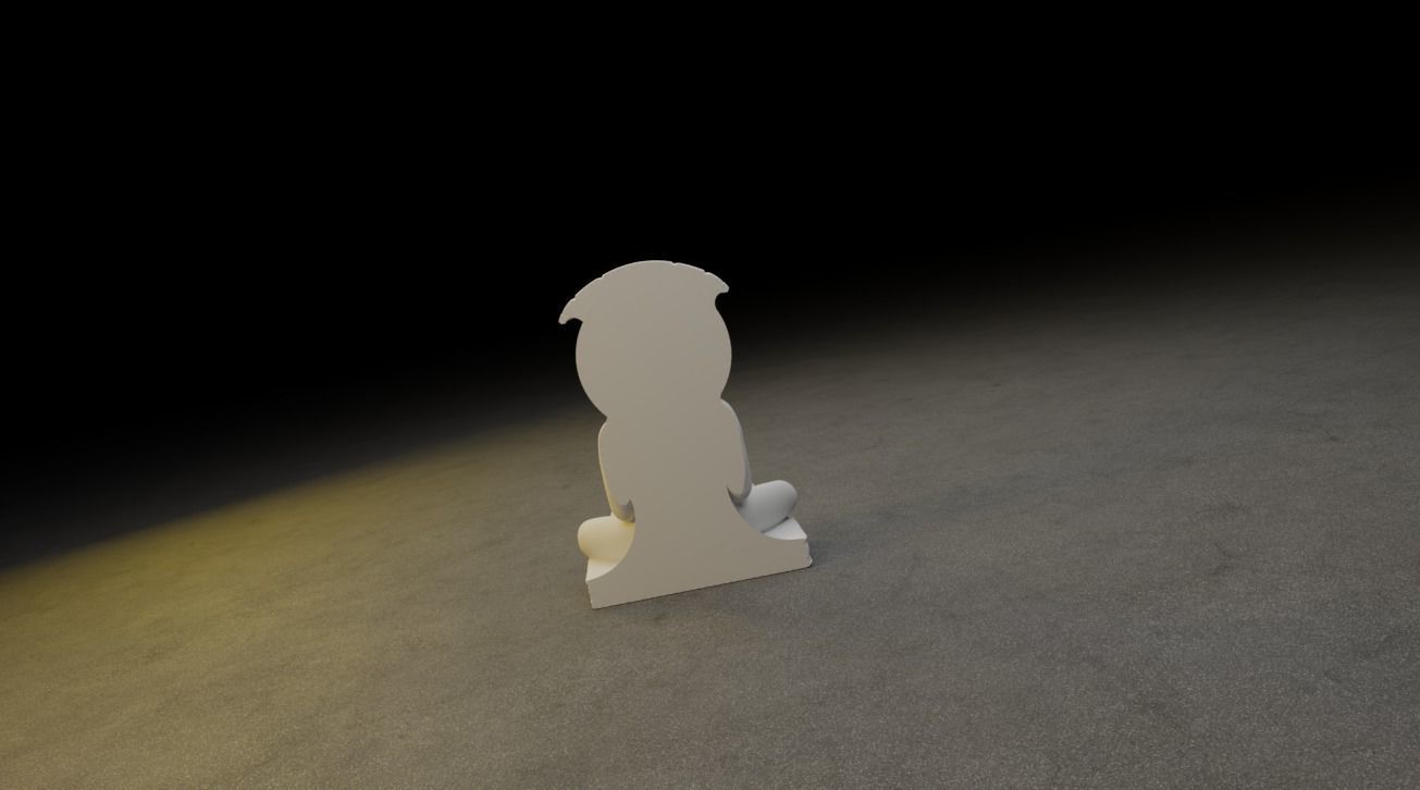 Mahavir Idol 3D Printable model 2 3D print model_12