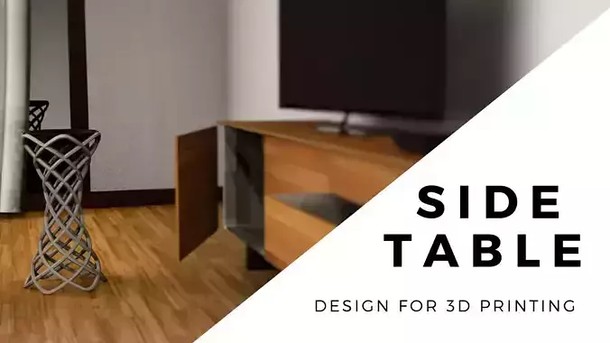 Sidetable inspired by the life tree of EXPO 2016 3D print model