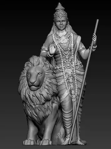 Bharat Mata 3D printable Model
