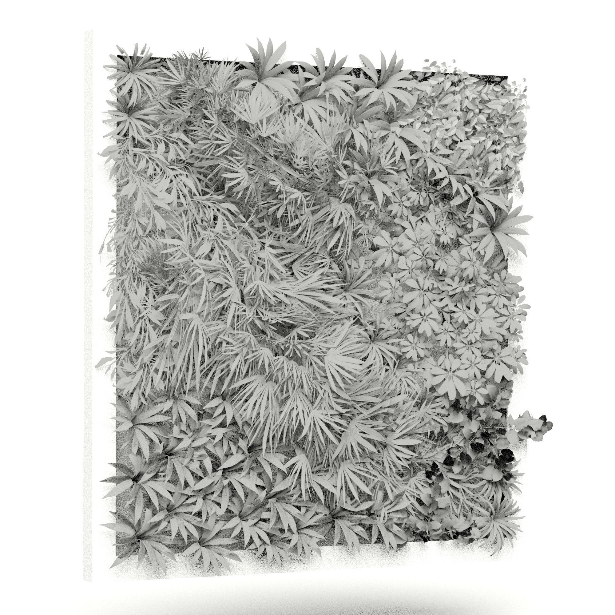 Vertical Garden 06 3D model_1