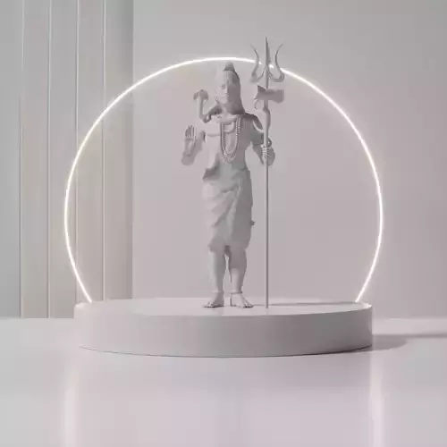 Shivji Idol 3D Printable model 2