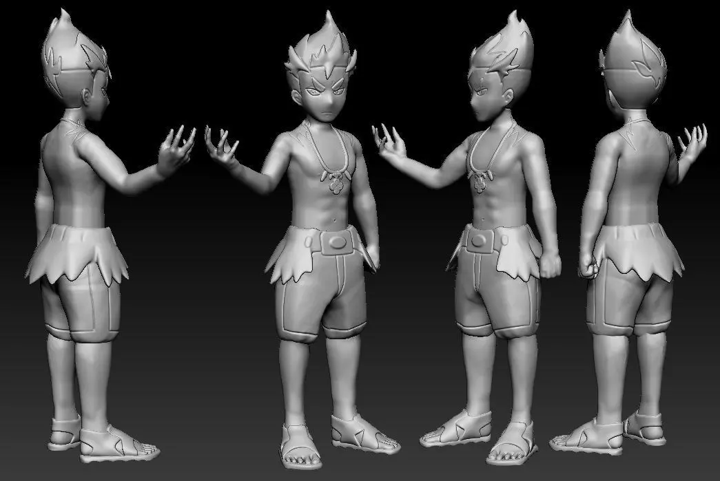 Pokemon Kiawe Free 3D print model