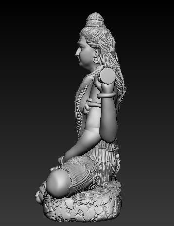 Shivji Idol 3D Printable model 3 3D print model_3