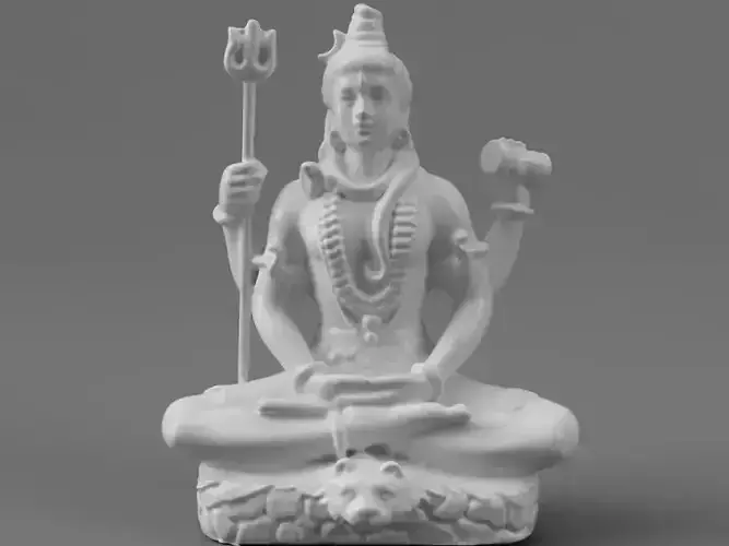 Shivji Idol 3D Printable model 3 3D print model