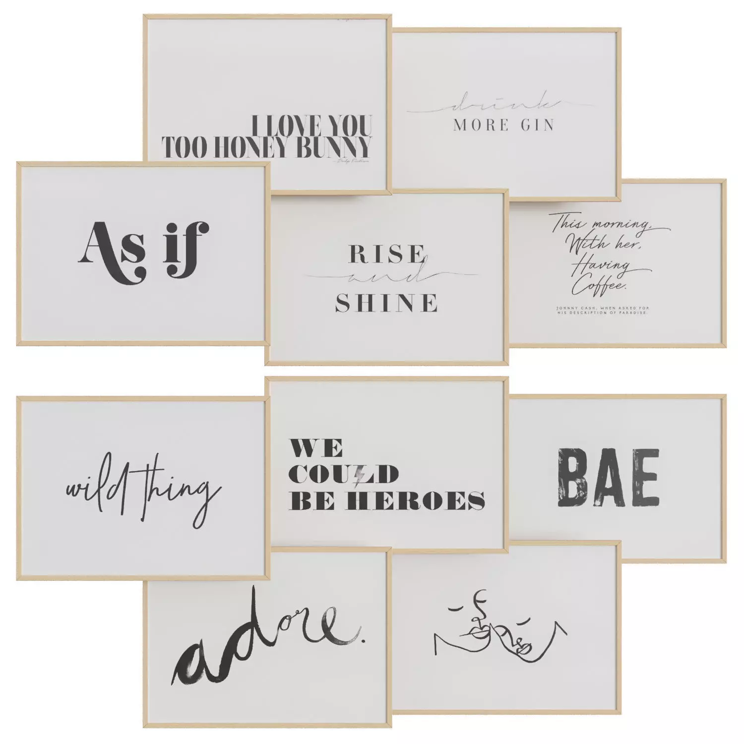 art work set 58 3D model_0