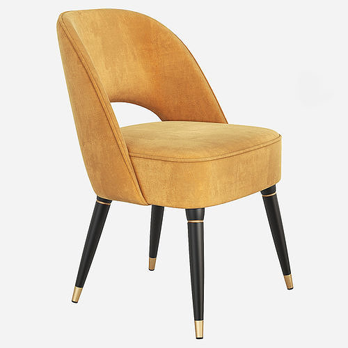 Collins Dining Chair Essential Home 3D model 3