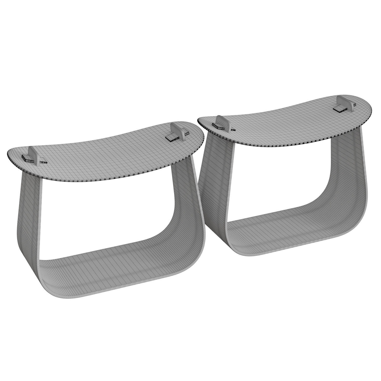 Harry Stool 3D model_4