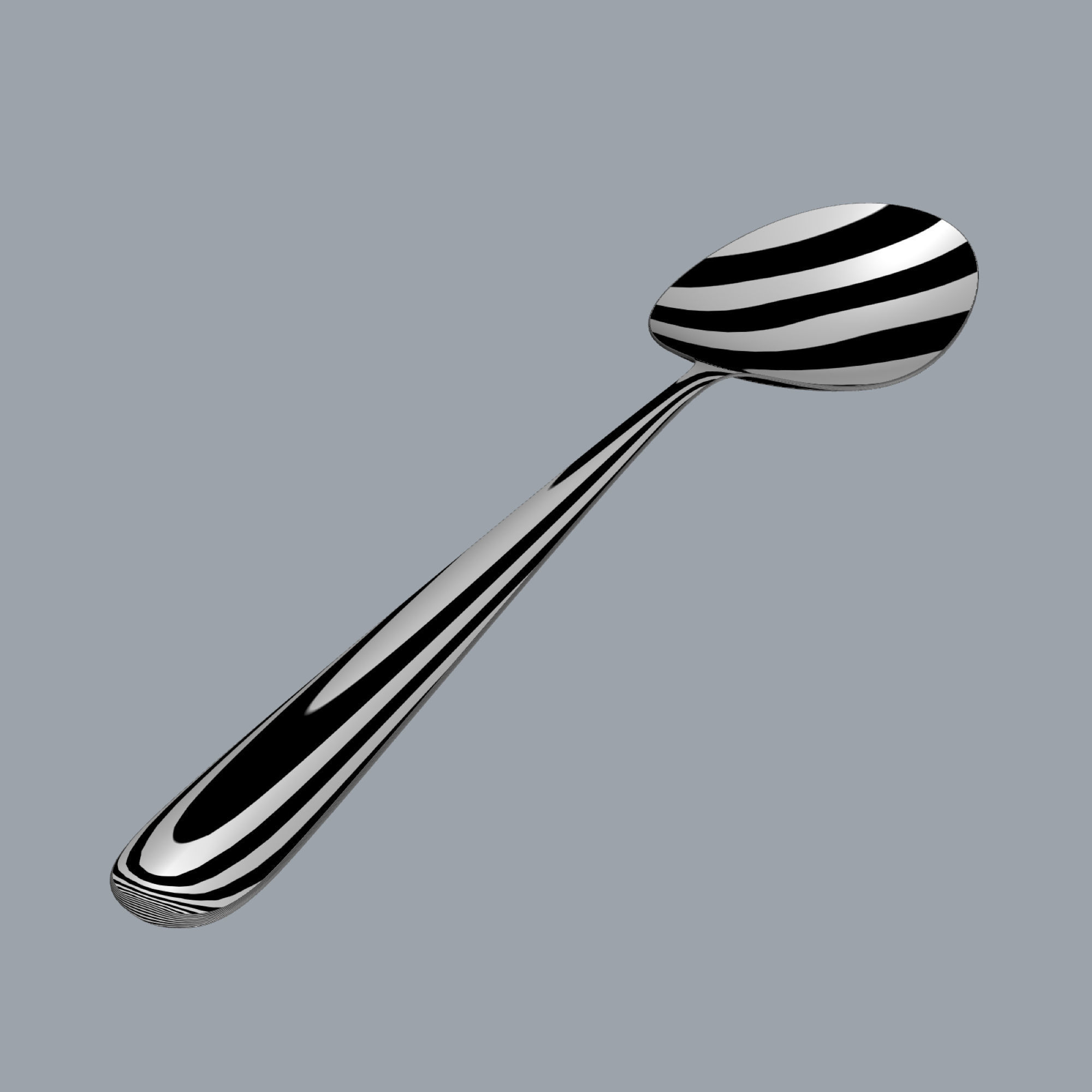 Spoon 3D model_5