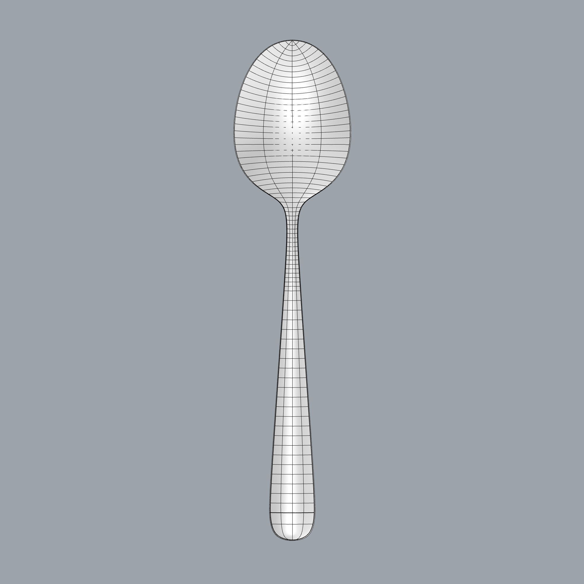 Spoon 3D model_3