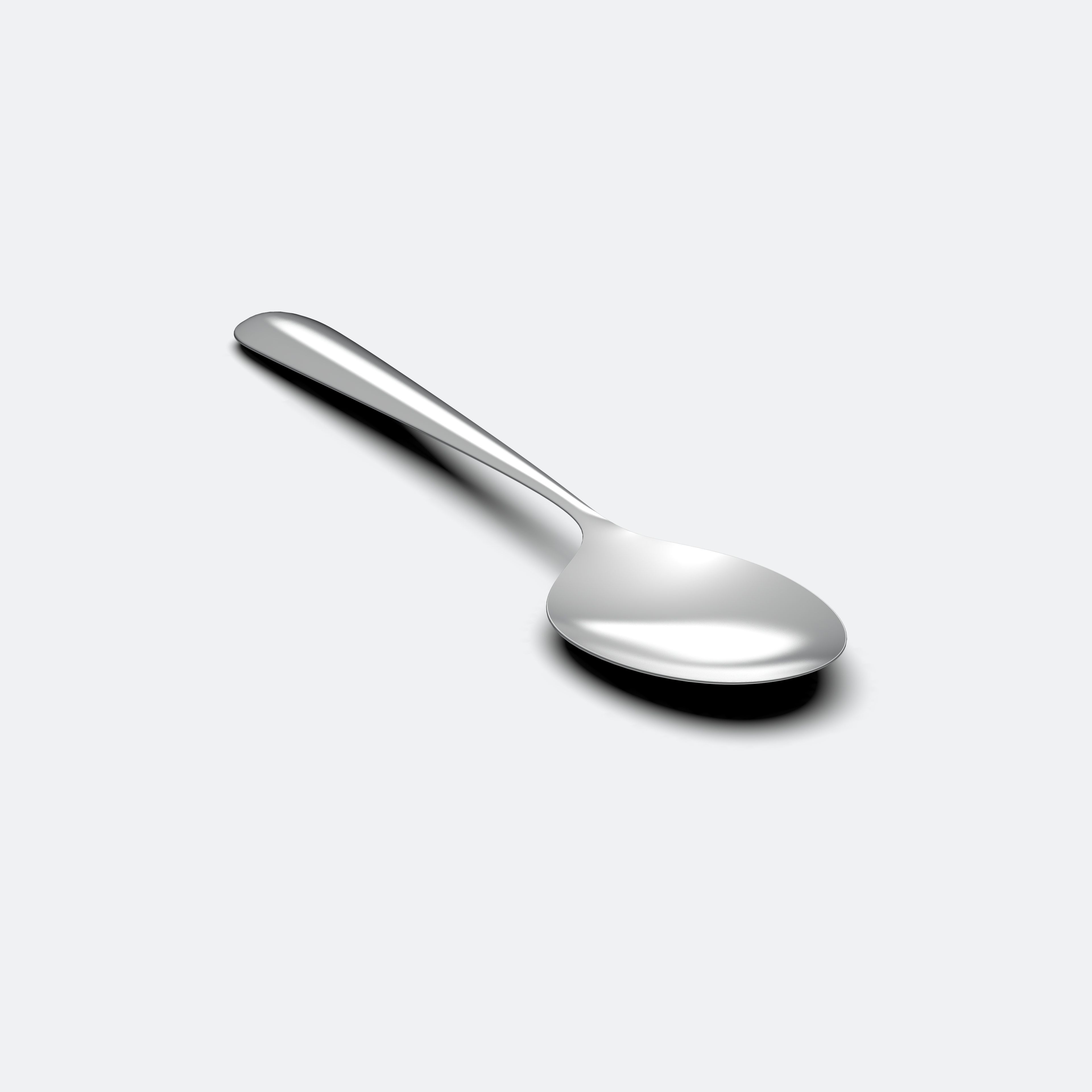 Spoon 3D model_1