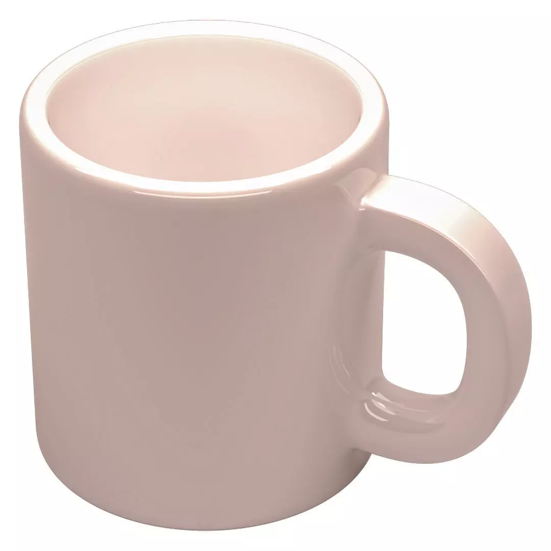 Coffe Mug Low-poly 3D model
