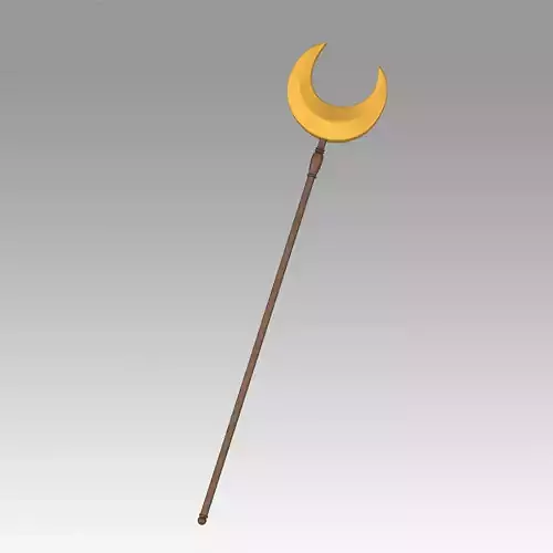 Touhou Project Mima Stave Cosplay Weapon Prop 3D print model