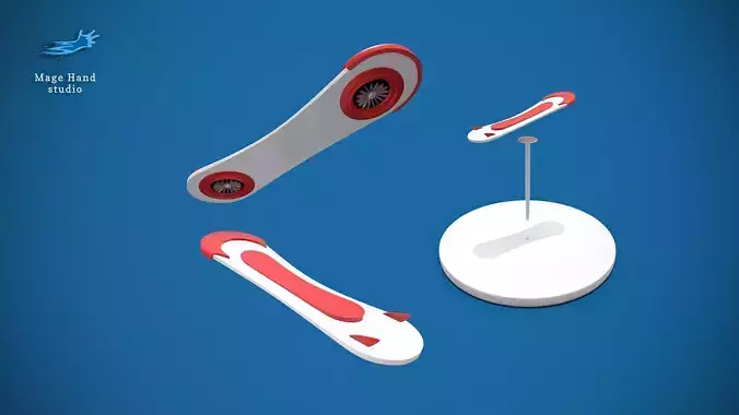 Hoverboard airplane fan