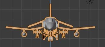 F-4 Phantom II Wannabe 3D model_1