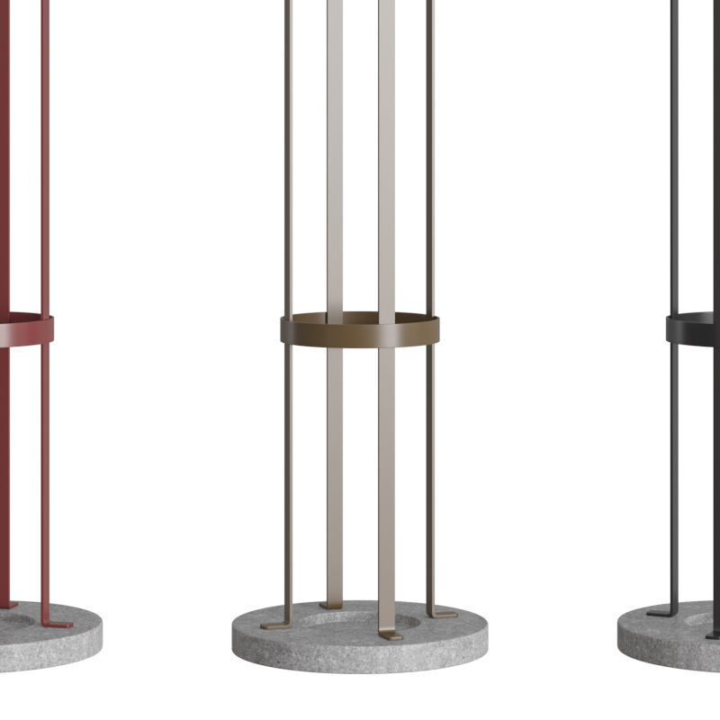Marcel Coat Stand Floor Standing 3D model_3