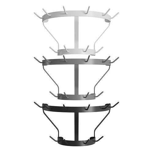 Marcel Coat Rack Wall Mounted 3D model