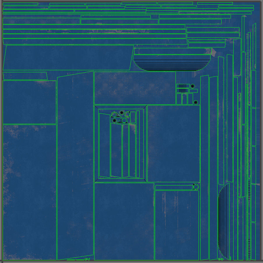 Industrial Dump Truck Pack for Unity Low-poly 3D model_4