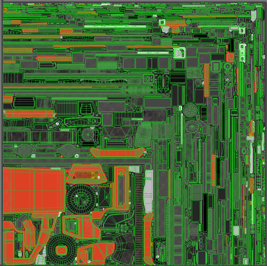 Industrial Dump Truck Pack for Unity Low-poly 3D model_5