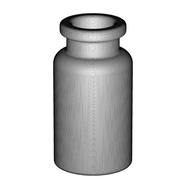 Glass Vial 3D print model_2