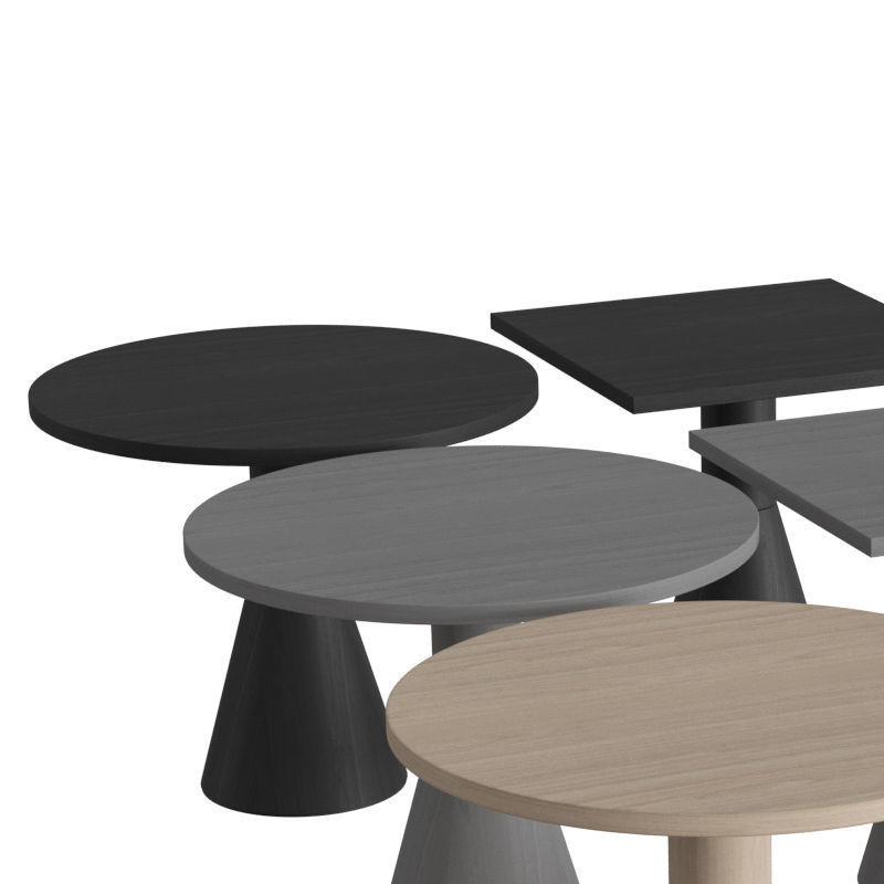 Draft Dining Table 3D model_1