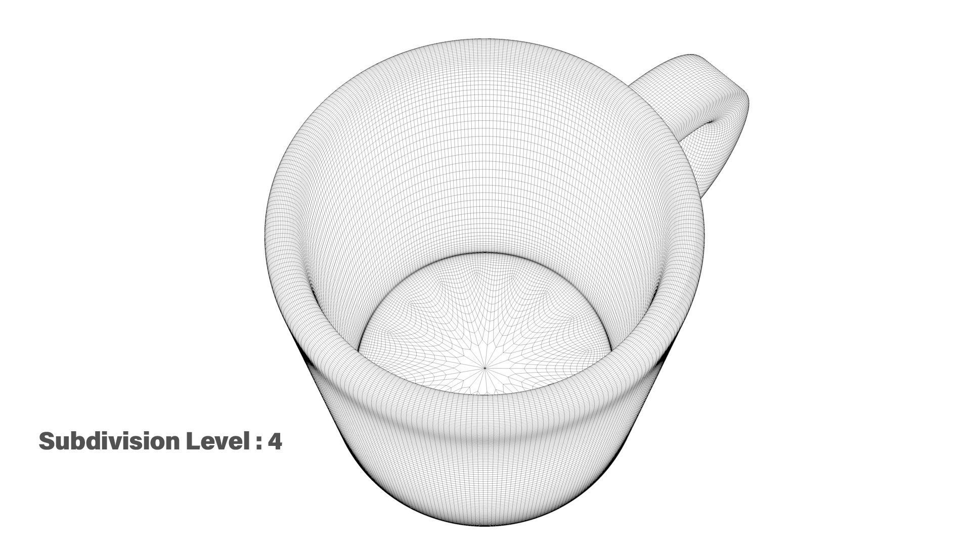 Sparkling Coffee Mug Low-poly 3D model_13