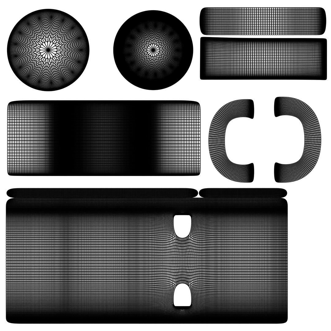 Sparkling Coffee Mug Low-poly 3D model_6