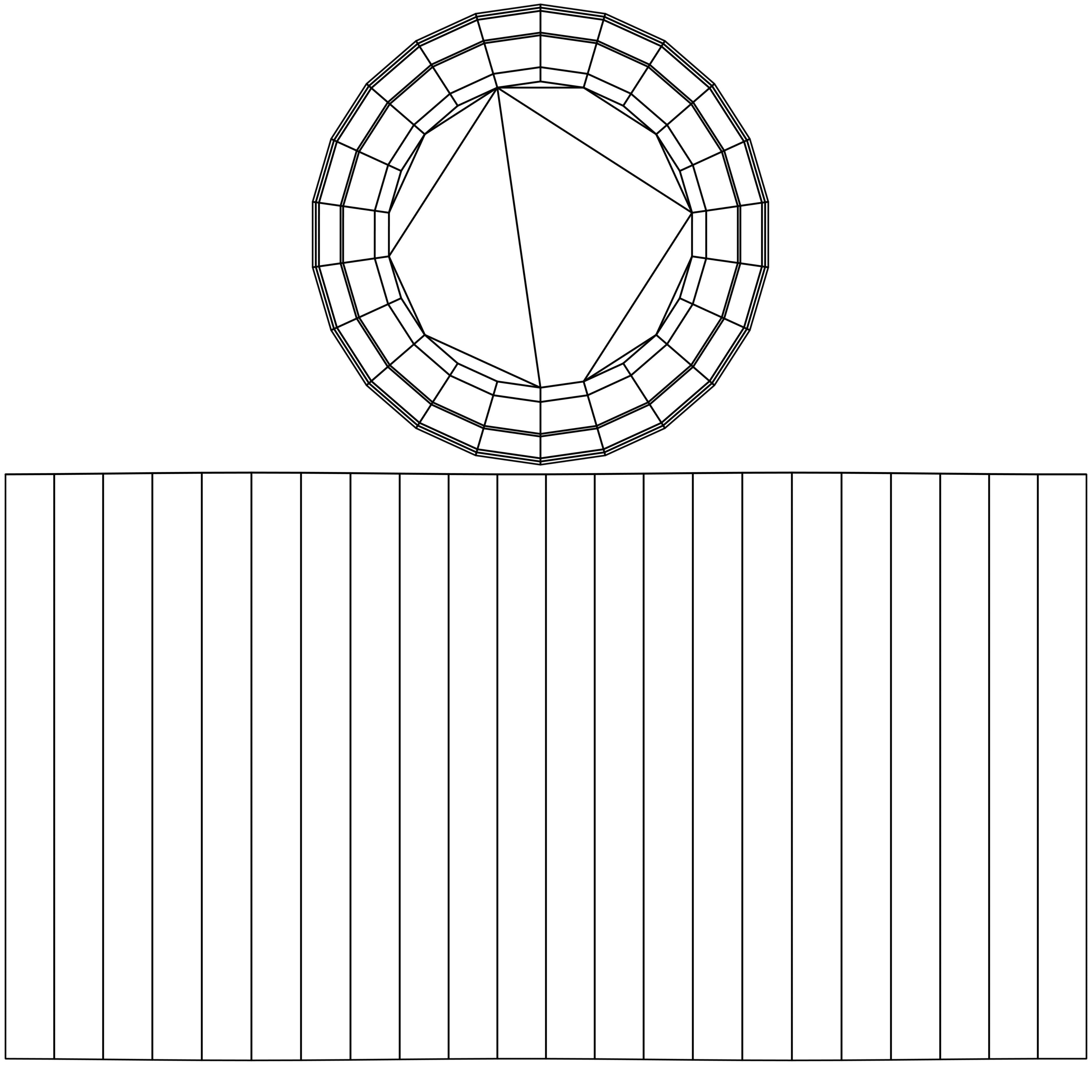 Paper Coffee Cup Low-poly 3D model_11