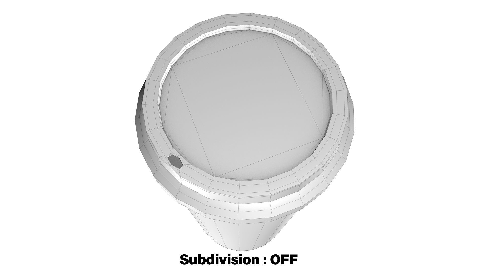 Paper Coffee Cup Low-poly 3D model_10