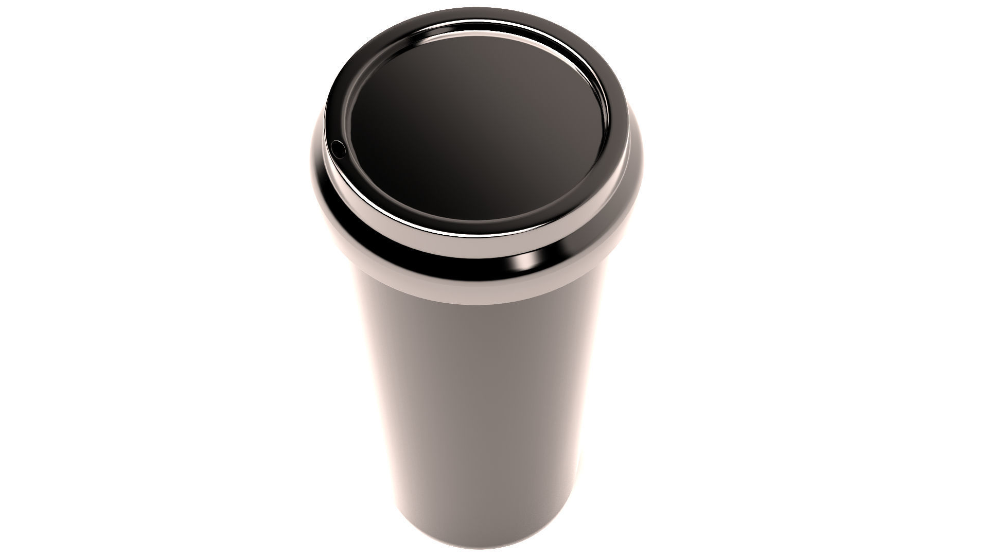 Paper Coffee Cup Low-poly 3D model_2
