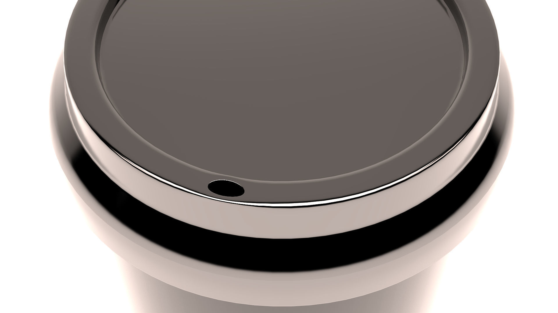 Paper Coffee Cup Low-poly 3D model_3