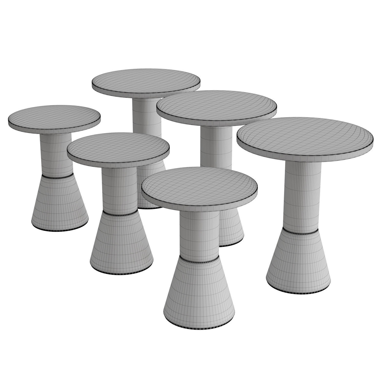 Draft Coffee Table 3D model_4