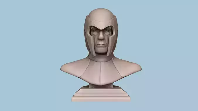 Magneto Bust - Ian McKellen - X-Men 3D print model
