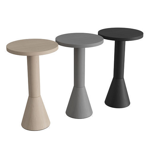 Draft Bar Table 3D model