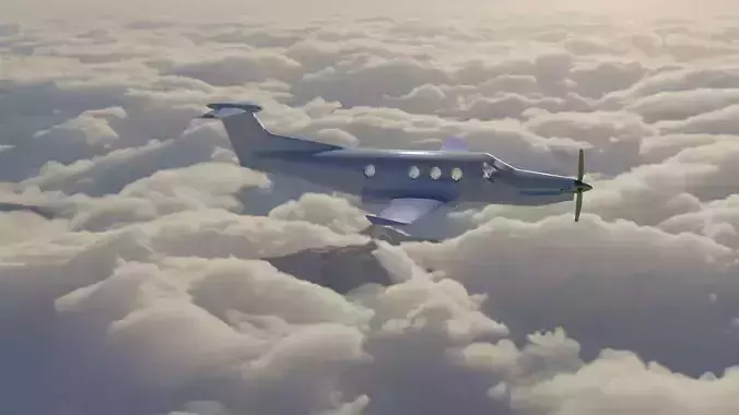 Pilatus PC-12 3D model