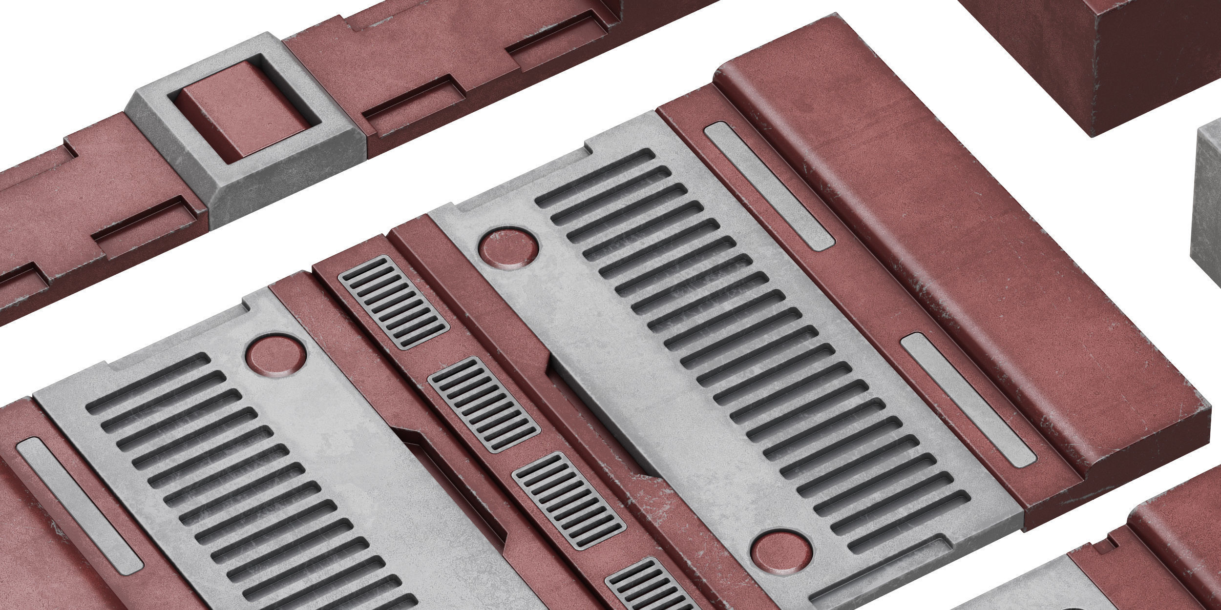 Sci-Fi elements 3 3D model_4