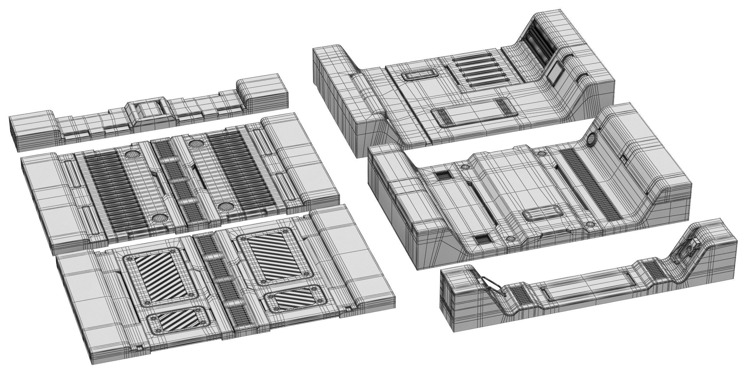 Sci-Fi elements 3 3D model_7